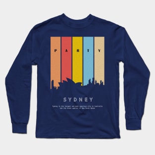 SKYLINE CITY OF SYDNEY Long Sleeve T-Shirt